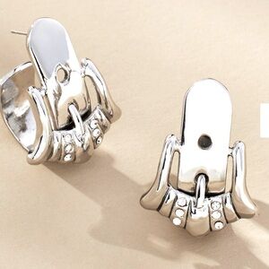 New western buckle Earrings from Anthropologie